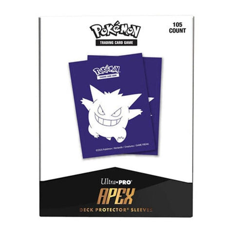 Ultra PRO - Pokémon TCG Elite Gengar 105ct Apex Deck Protector Sleeves