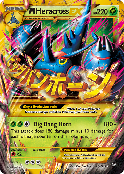 Mega Heracross EX - 112/111
