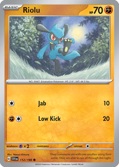 Riolu - 112/198