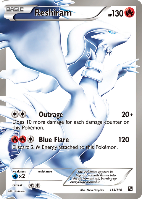 Reshiram - 113/114 (Celebrations)