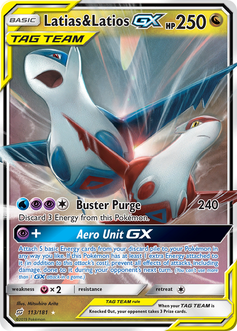 Latias & Latios GX - 113/181