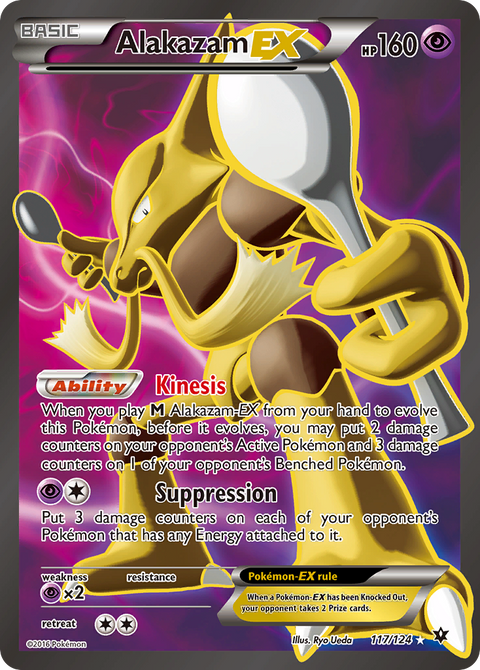 Alakazam EX - 117/124