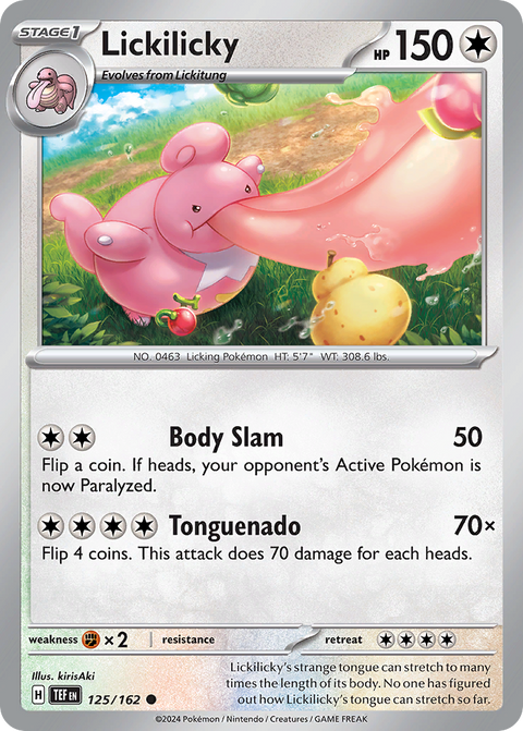 Lickilicky - 125/162