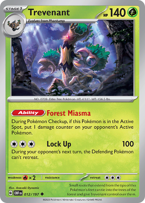 Trevenant - 012/197