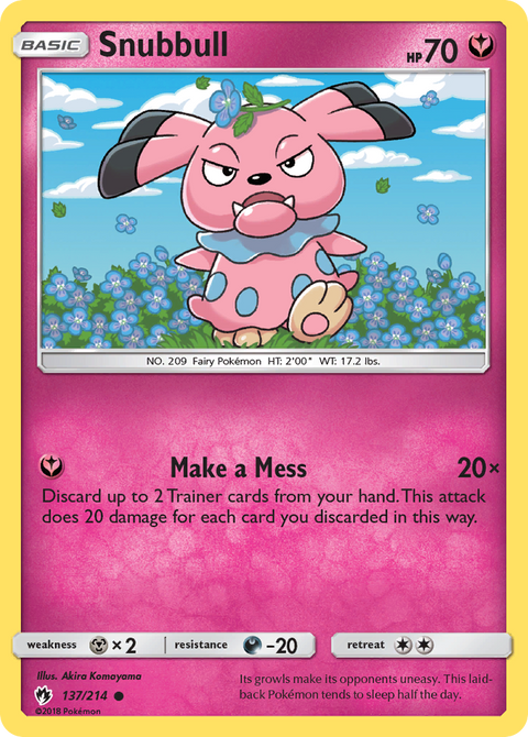 Snubbull - 137/214