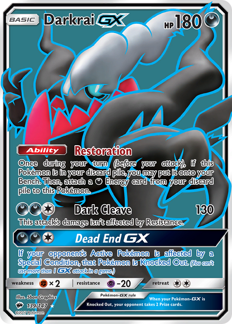 Darkrai GX - 139/147