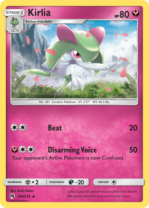 Kirlia - 140/214