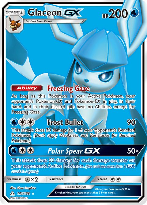Glaceon GX - 141/156