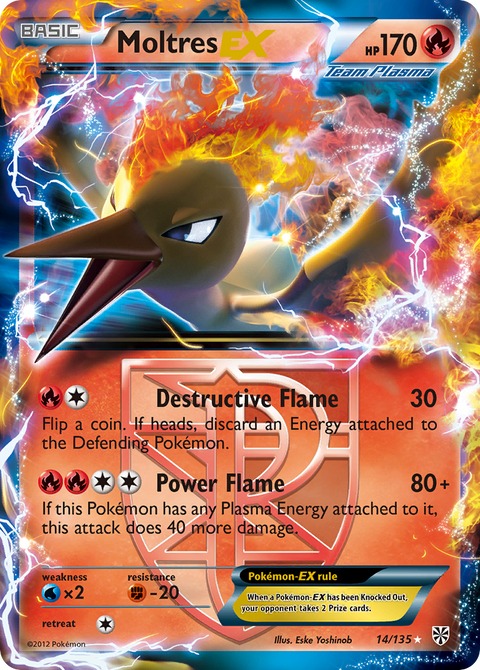 Moltres EX - 14/135