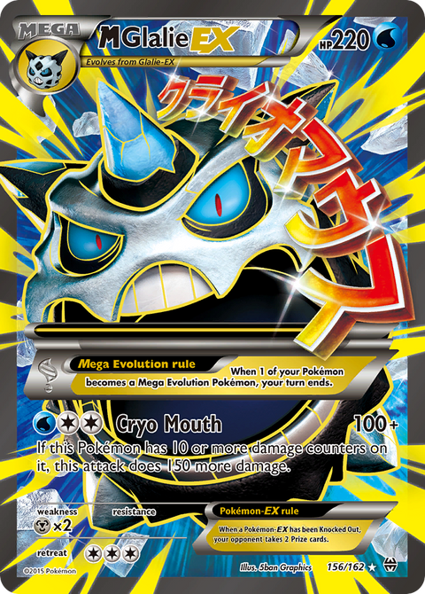 Mega Glalie EX - 156/162