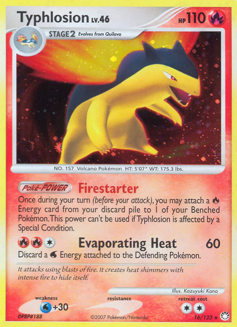 Typhlosion - 16/123