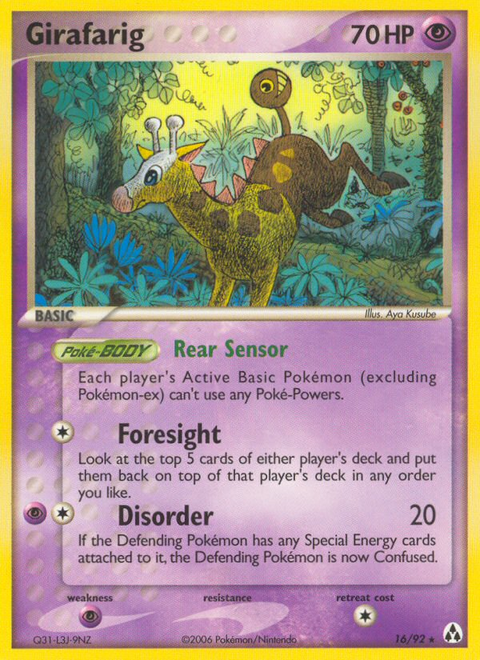 Girafarig - 16/92