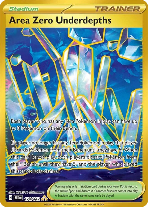 Area Zero Underdepths - 174/142