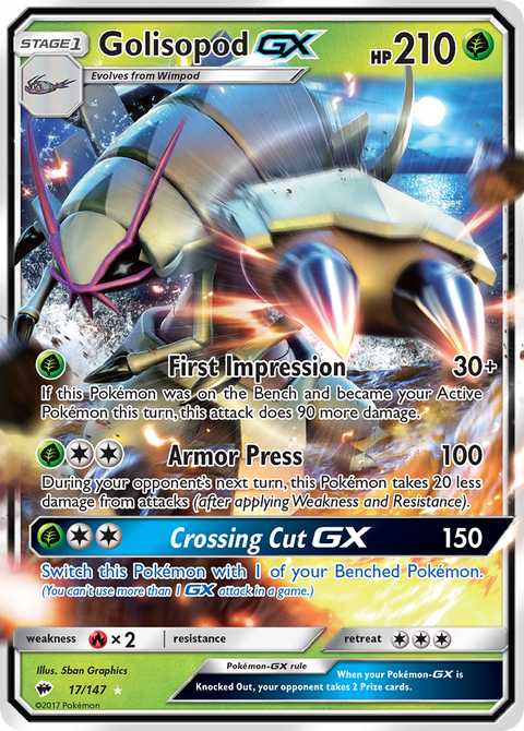 Golisopod GX - 17/147