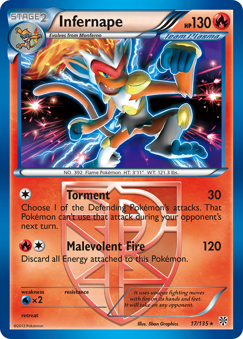 Infernape - 17/135