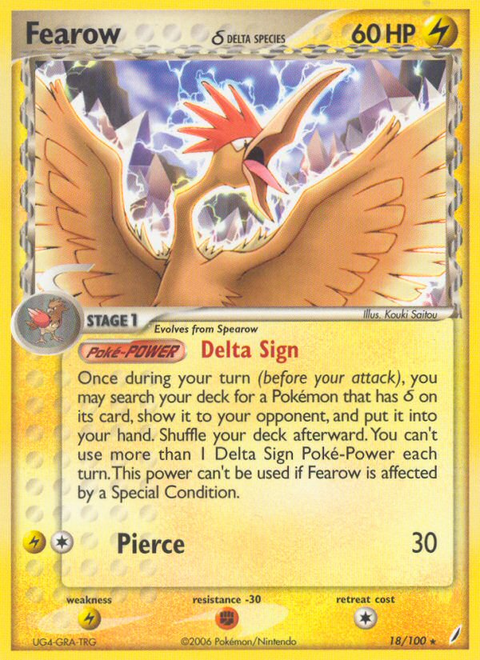 Fearow δ - 18/100