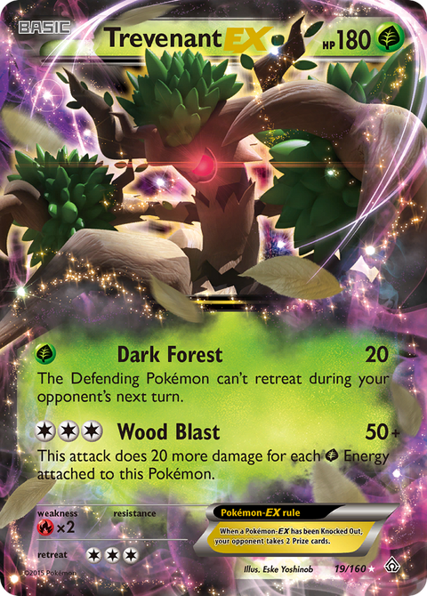 Trevenant EX - 19/160