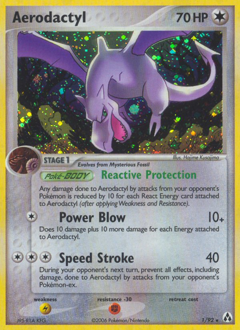 Aerodactyl - 1/92