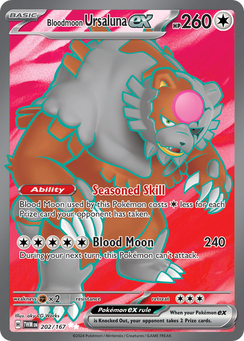 Bloodmoon Ursaluna EX - 202/167