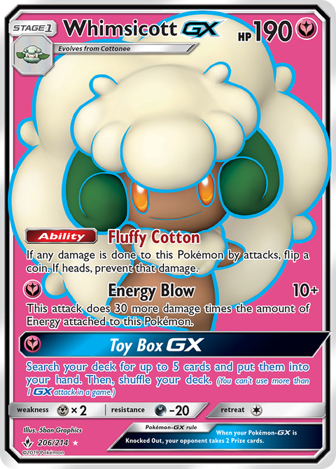 Whimsicott GX - 206/214