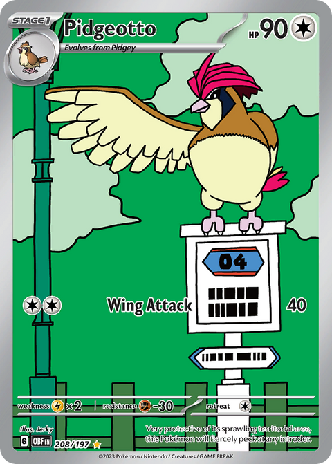 Pidgeotto - 208/197