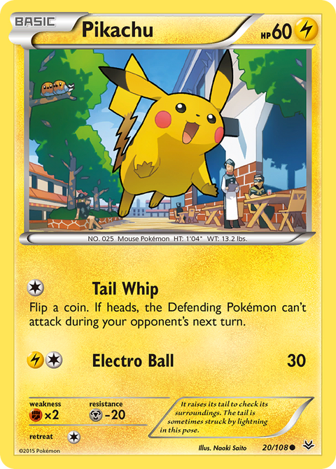 Pikachu - 20/108