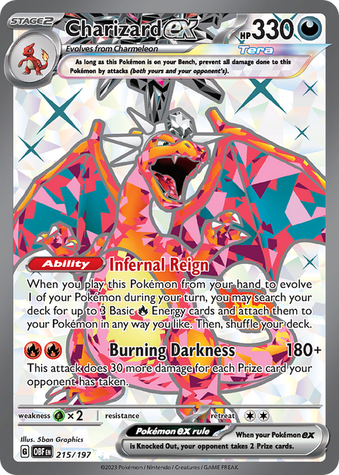 Charizard EX - 215/197