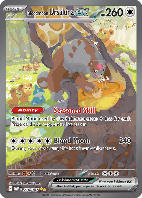 Bloodmoon Ursaluna EX - 216/167
