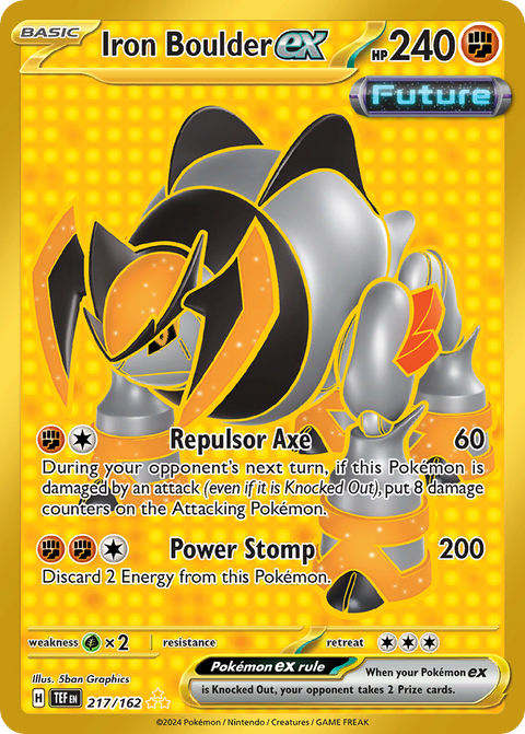 Iron Boulder EX - 217/162