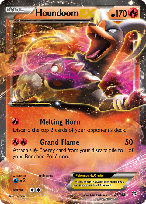 Houndoom EX - 21/162