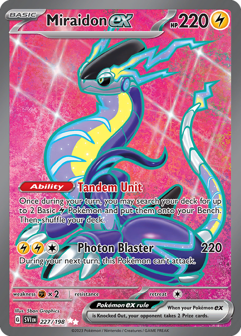 Miraidon EX - 227/198