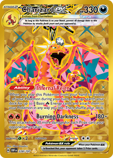 Charizard EX - 228/197