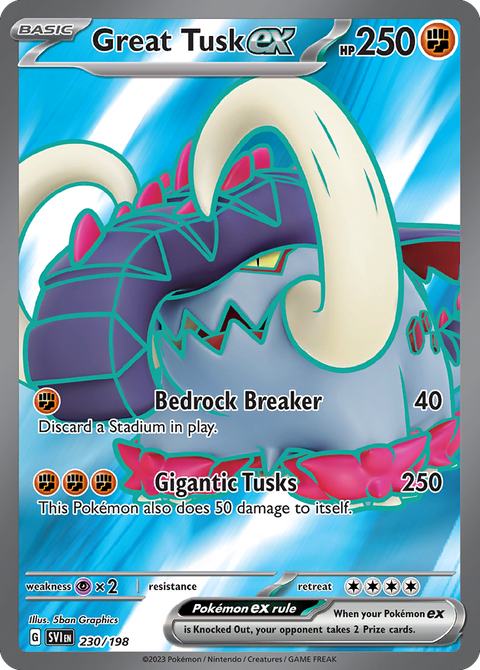 Great Tusk EX - 230/198