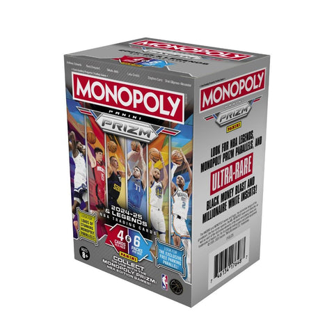 Panini: 2024/25 Prizm Monopoly NBA Basketball Blaster Box (Millionaire White Inserts!)