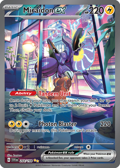 Miraidon EX - 244/198