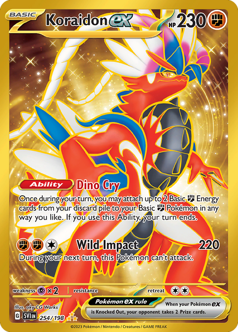 Koraidon EX - 254/198