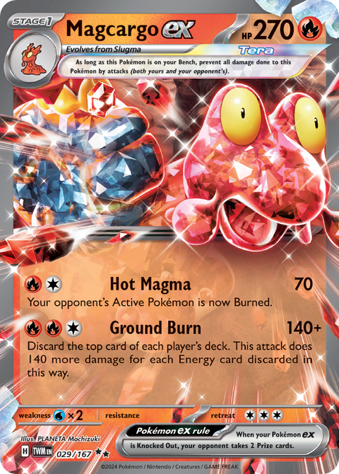 Magcargo EX - 029/167