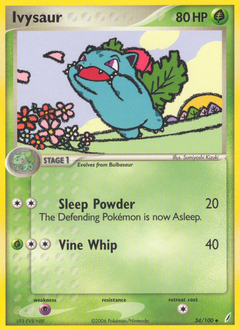 Ivysaur - 34/100