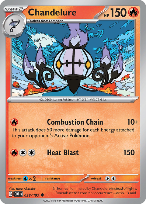 Chandelure - 038/197