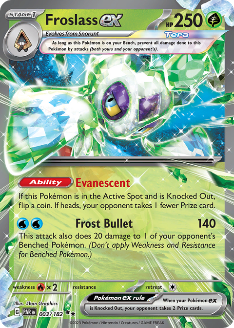 Froslass EX - 003/182