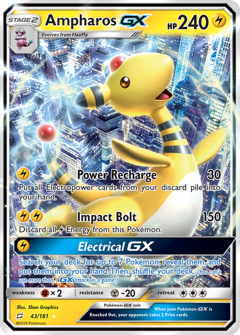 Ampharos GX - 43/181