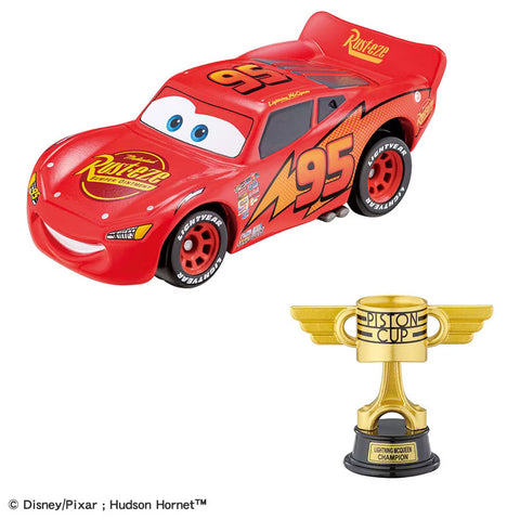 Tomica Dream: Cars Lightning McQueen with Piston Cup (Lightning McQueen Day 2026 Special Edition)