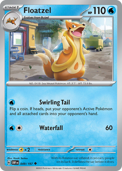 Floatzel - 049/197