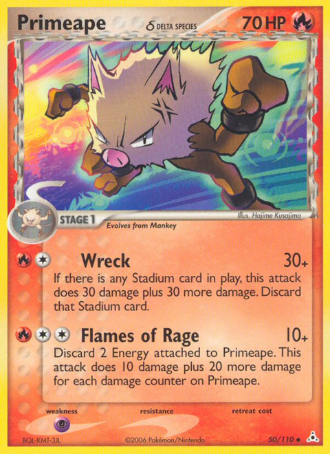 Primeape δ - 50/110