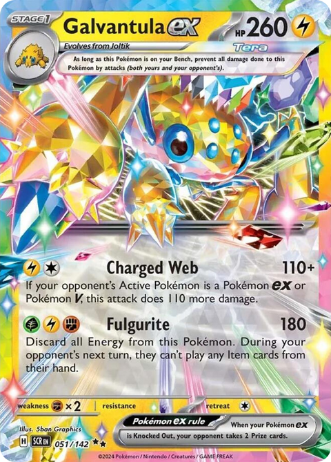 Galvantula EX - 051/142