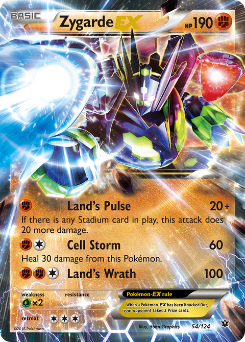 Zygarde EX - 54/124