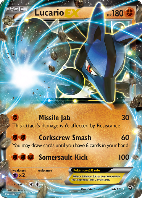 Lucario EX - 54/111