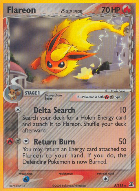 Flareon δ - 5/113
