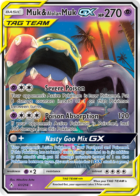 Muk & Alolan Muk GX - 61/214