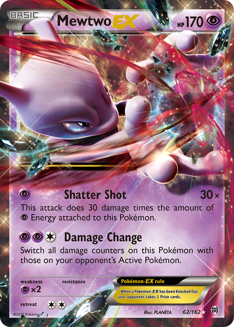 Mewtwo EX - 62/162